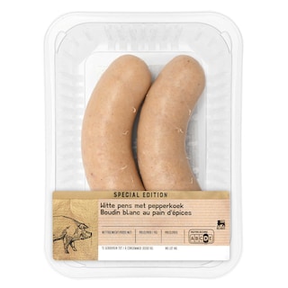 Delhaize | Boudin | Blanc | Pain d'épice 