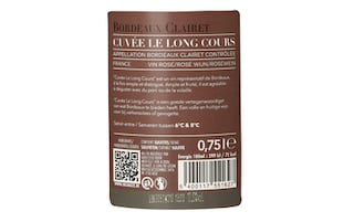 Le Long Cours | Bordeaux Clairet 