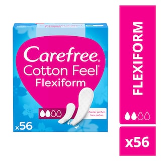 Carefree | Protège-slips | Cotton | Feel | Flexiform 