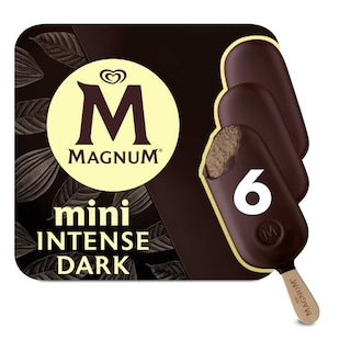 Magnum | Ijs | Multipack Intense dark chocolade 