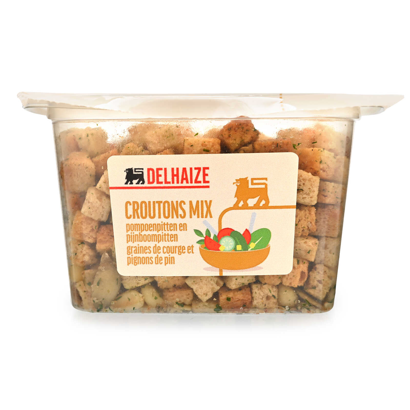 Delhaize Korstjes | Salade | Pijnboompitten Granen