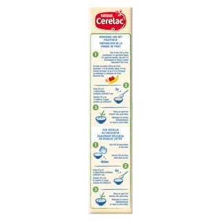 Nestlé | Cerelac | Céréale Biscuitée | Sans Gluten | Bébé | 4m 