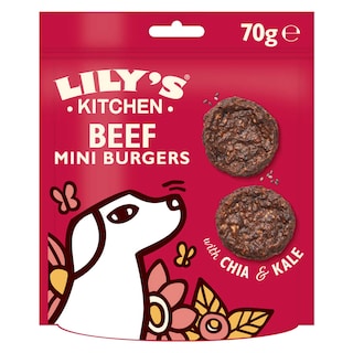 Lily's Kitchen | Mini Burger | Adulte | Friandises | Boeuf 