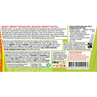 Tony's Chocolonely | Chocolat | Lait | Noisette Croustillant | Fairtrade 180 gr