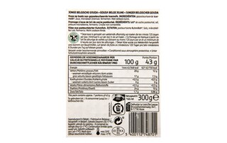 Delhaize | Gouda | Jeune | Tranches 