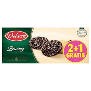 Delacre | Koekjes | Chocolade | Biarritz 3 x 175 gr