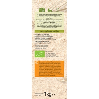 Delhaize | Bio | Bloem | Havermeel | Bio 