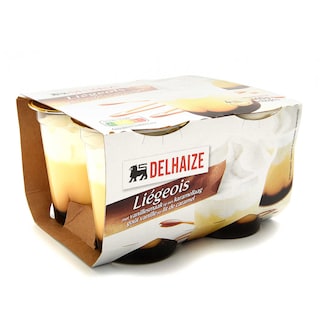 Delhaize | Liégeois | Vanille-Caramel 
