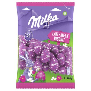 Milka | Paaseieren| Melkchocolade | Koekje 264 gr