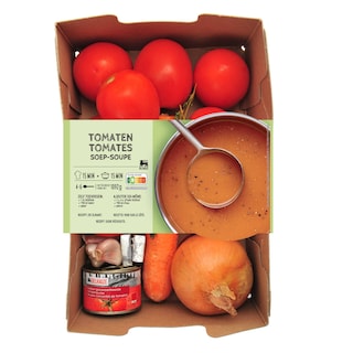 Delhaize | Boîte de repas | Soupe de tomates 1,1 kg