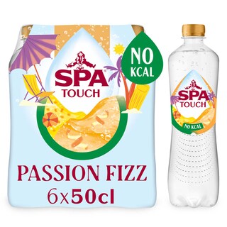 Spa | Touch | Mineraalwater | Passion Fizz | PET 6 x 50 cl