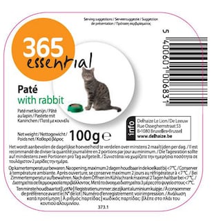 365 | Aliment chat | Terrine | Lapin 