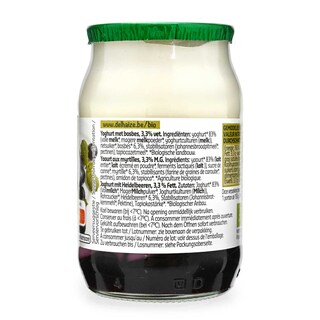 Delhaize | Bio | Yoghurt | Vol | Bosbessen | Bio 150 gr