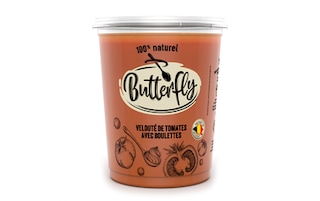 Butterfly | Soupe | Crème de tomates | Boulettes de viande 