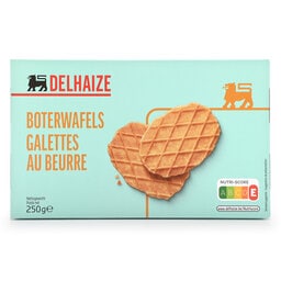 Delhaize | Gaufrettes | Beurre | Fin 