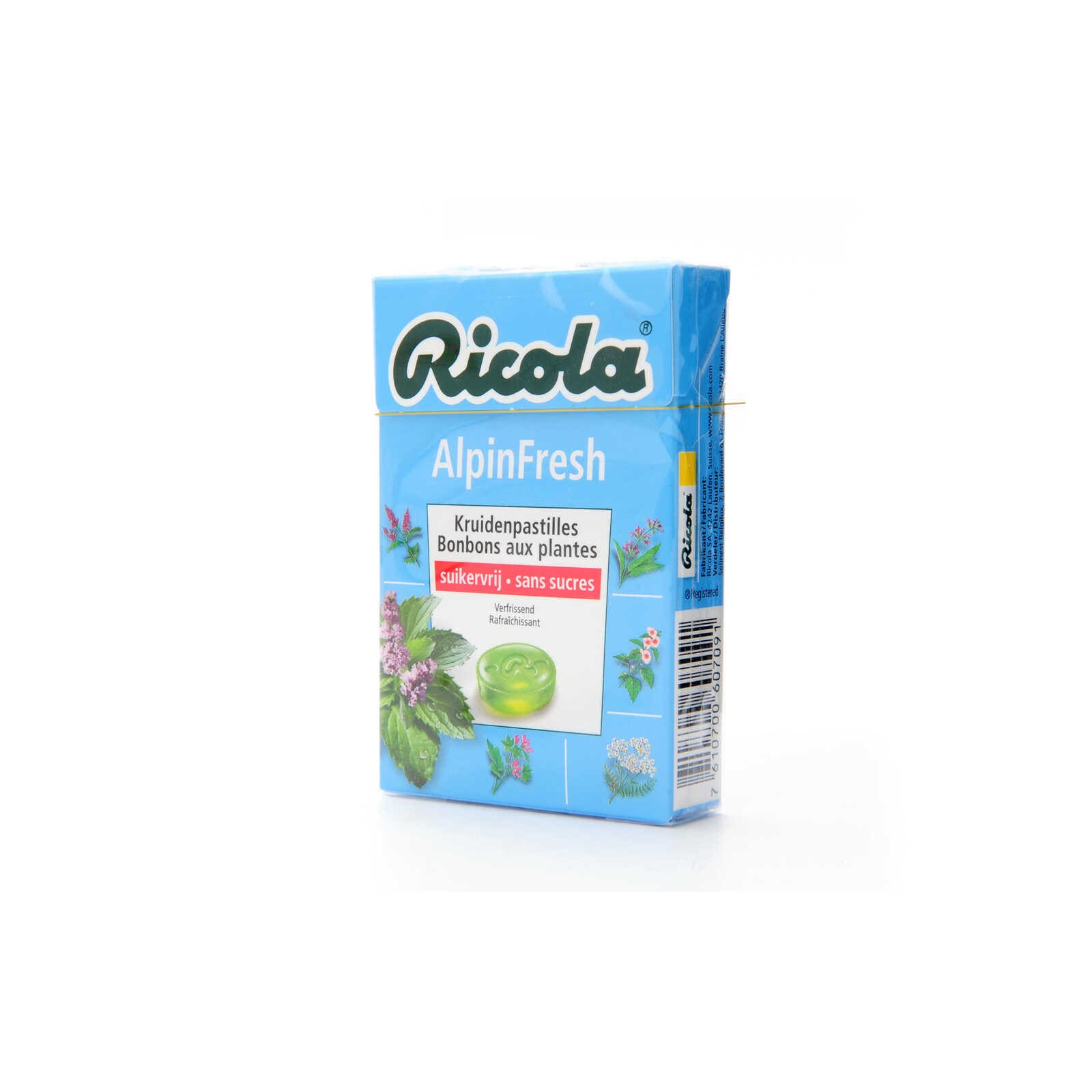 Ricola Kruidenpastillen | Alpin Fresh | Suikervrij
