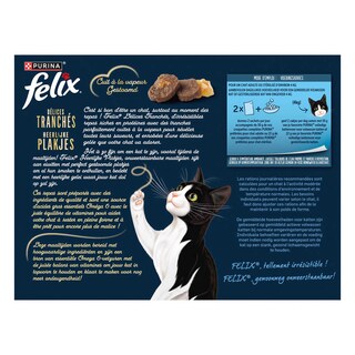 Felix | Délices Tranchés | Aliment Chat | Adulte | Gelée | Campagne 