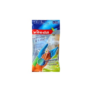 Vileda | Handschoenen | Comfort & Care | Creme | Large 