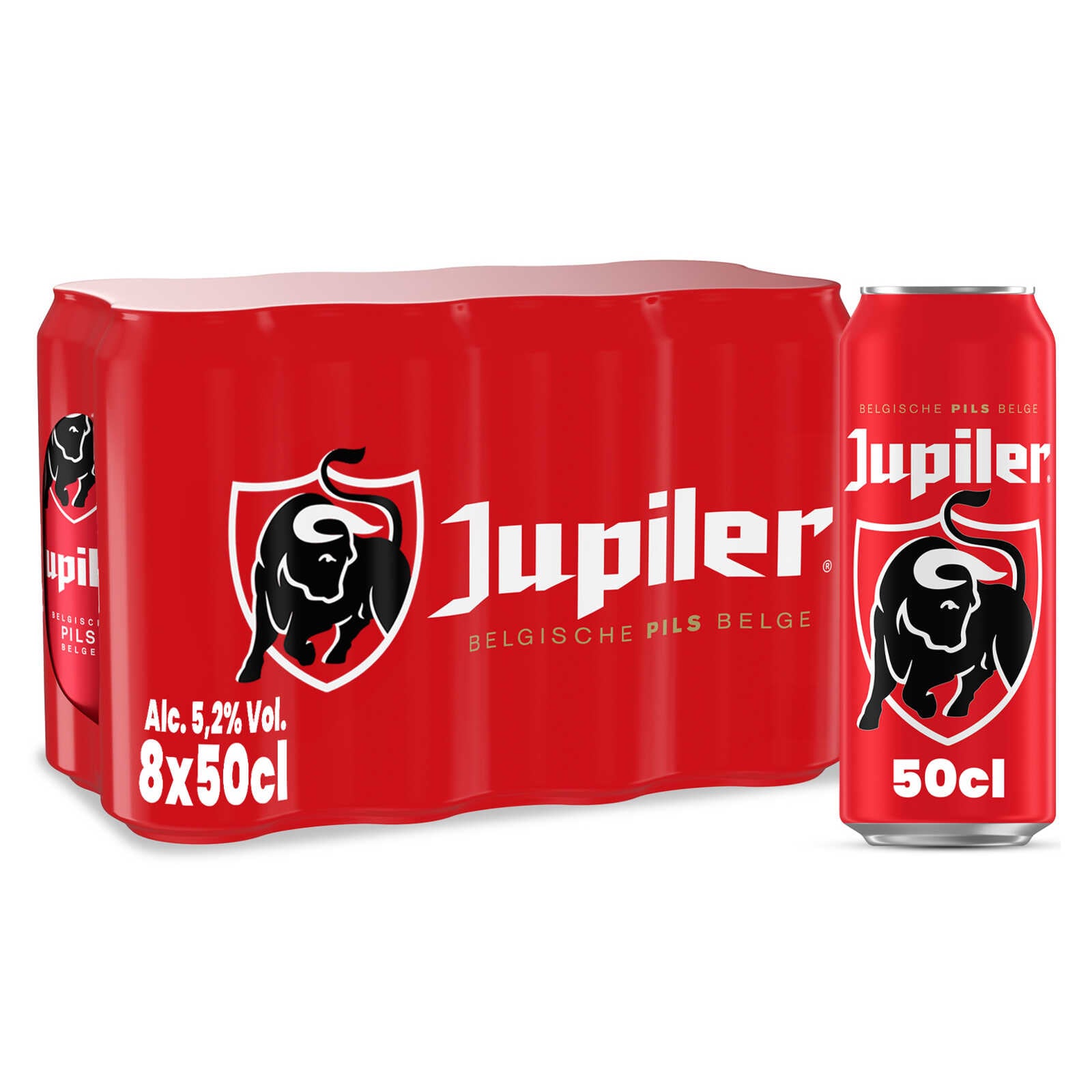 Jupiler Blond Bier | Pils | 5,2% alc. | Blik