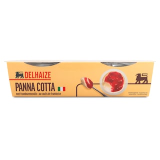 Delhaize | Panna cotta | Framboise 