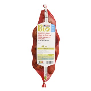 Delhaize | Bio | Oignons-Ail-Echalotte | Tress 