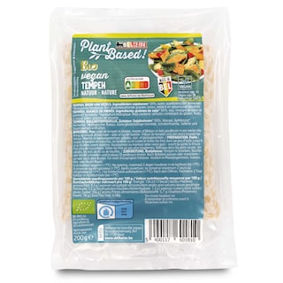Delhaize | Plant-Based | Tempeh | Nature | Vegan | Bio 200 gr