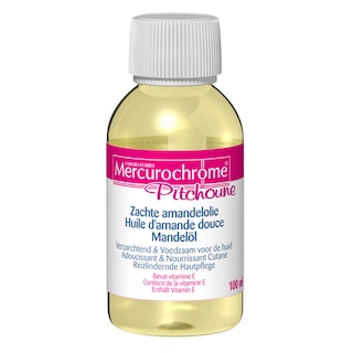 Mercurochrome | Pitchoune | Huile d'amande douce 