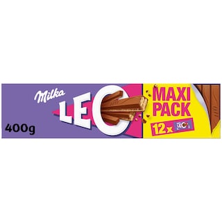 Milka | Léo | Biscuits | Gaufrettes | Chocolat | 12 Pcs 12 x 33,3 gr
