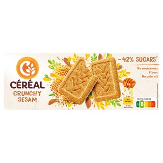 Céréal | Fibers | Crusty' Sesam | Vezels 200 gr