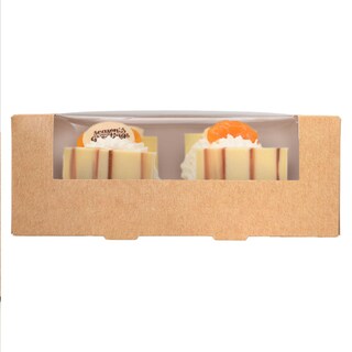 Delhaize | Bûchets | Crème fraîche | Fruits | 2x1P 2 x 1 pc