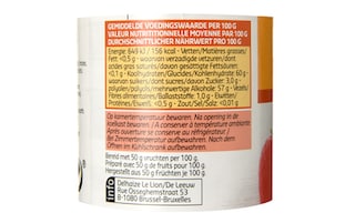 Delhaize | Confiture | Fraises | Maltitol 