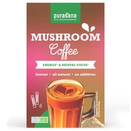 Purasana | Café| Mushroom | Bio 6 x 3 gr