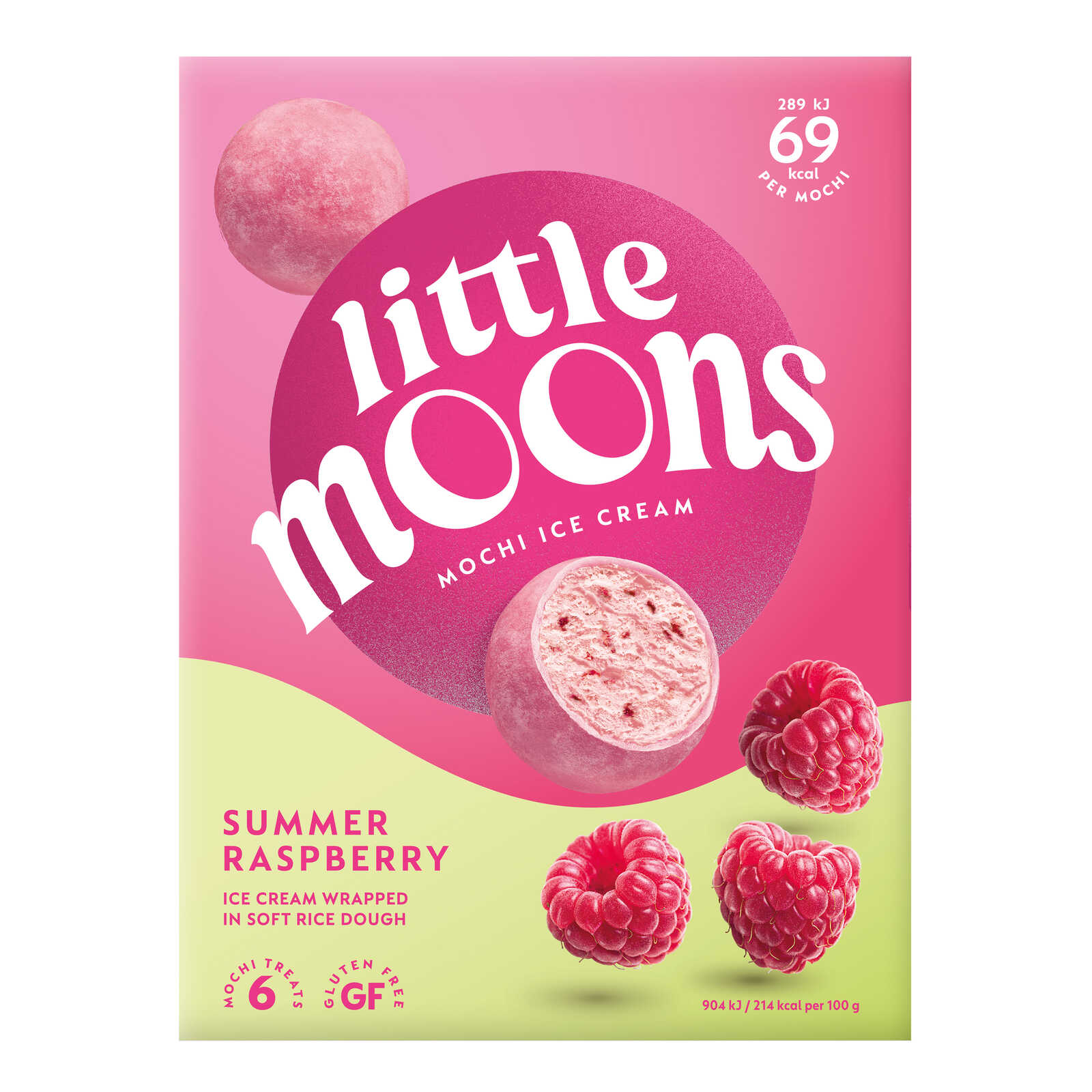 Little Moons Mochi | Framboos