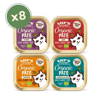 Lily's Kitchen | Kattenvoeding | Adult | Pâté | Multipack | Bio 