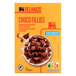 Delhaize | Ontbijtgranen | Choco Fillies 