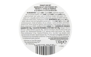 Delhaize | Pittige fetadip 