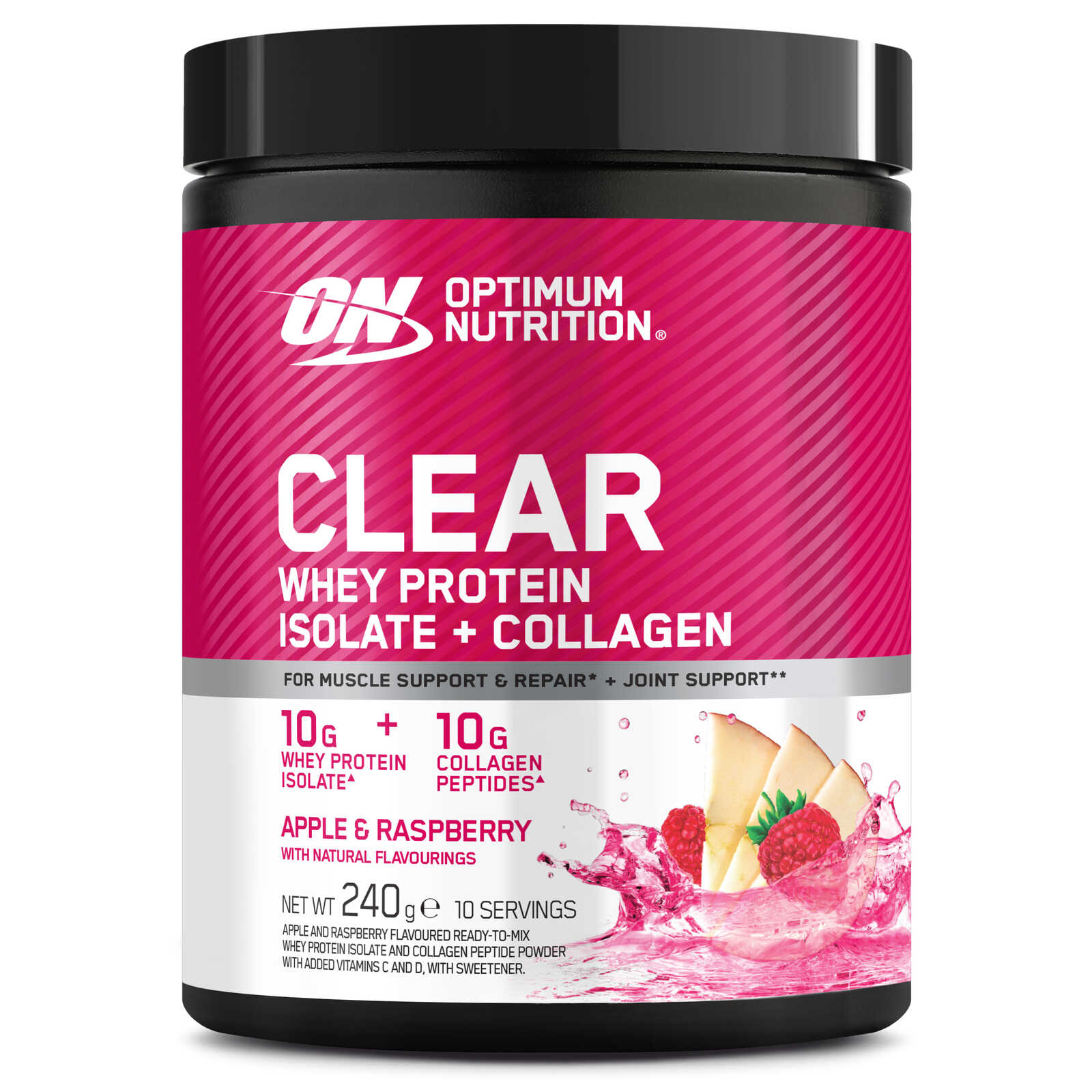 Optimum Nutrition Proteïnen| Collageen | Appel-framboos