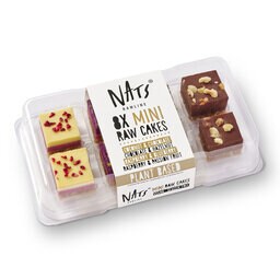 Nats | Raw cakes | Sans gluten | Mini | 8pc 
