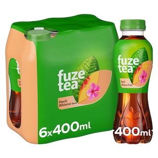 Fuze Tea | Black Tea | Zwarte thee | Peach Hibiscus | PET 