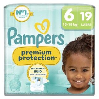 Pampers | Premium Protection | Langes | Taille 6 19 pc