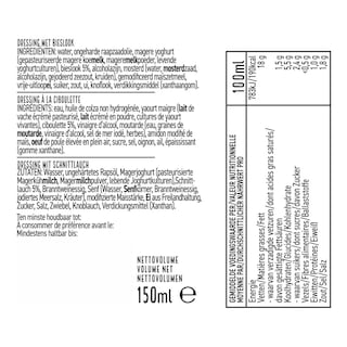 Delhaize | Dressing | Ciboulette 