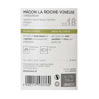 France - Frankrijk | Bourgogne - Maconnais | Macon Blanc La Roche Vineuse 2018 