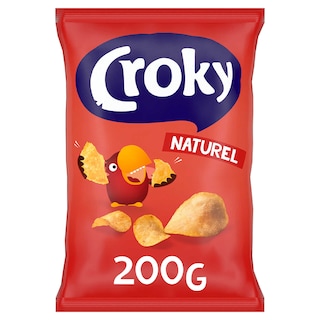 Croky | Chips | Naturel 200 gr