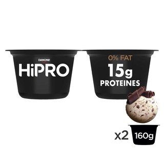Hipro | Spoonable | Stracciatella | 0% vet 2 x 160 gr
