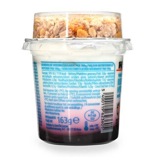 Delhaize | Yaourt | Myrtille | Céréales 163 gr