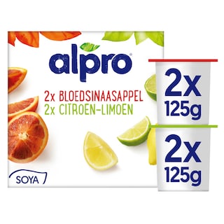 Alpro | Alternatief voor  yog | Limoen/Bloedappelsien 