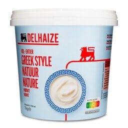 Delhaize | Yoghurt | Griekse stijl | Natuur 10% 1 kg
