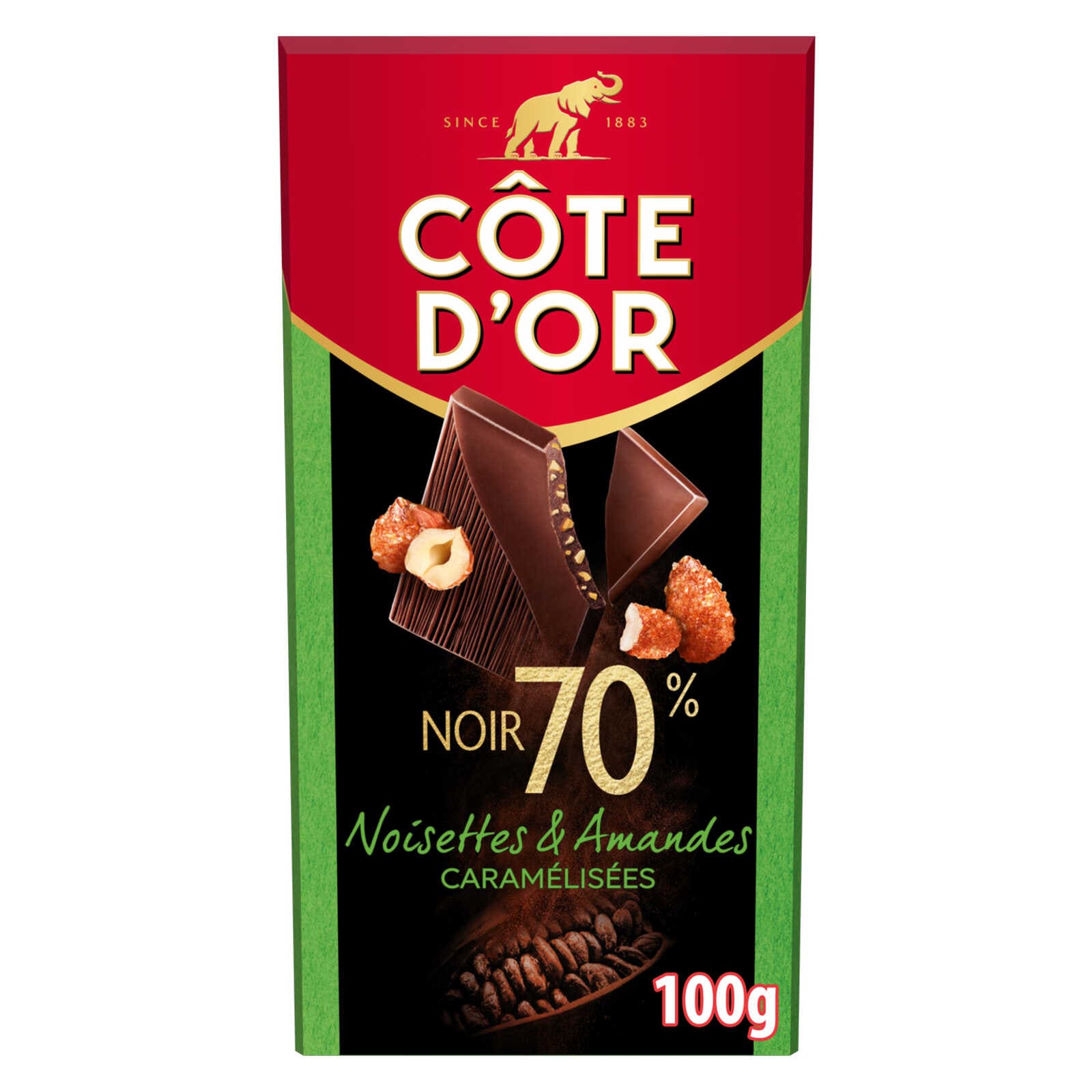 Côte d'Or Chocolade | Pure Chocolade | Amandelnoten