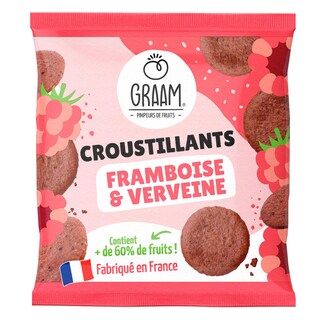 Graam | Croustillants | Framboise & verveine 