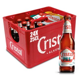 Cristal | Cristal | Bière blde | Pils | 5%ALC | 18+6 
